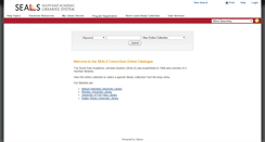 Desktop Screenshot of opac.seals.ac.za